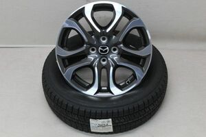 マツダ デミオ DJ系 純正 16インチ ブリヂストン ブリザック VRX2 185/60R16 2021年 新品スタッドレス 純正ホイール 中古