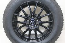 BS ブリザック DM-V3 225/65R17 2022年製 ホイールセット 17インチ 中古スタッドレス 中古ホイール アウトバック CX-5 CX-8 エクストレイル_画像4