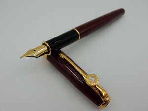 美品 PARKER パーカー SONNET ソネット 万年筆 18Kペン先 2000 ミレニアム ボルドー・ゴールド F 現状で 1