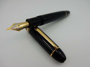 MONTBLANC モンブラン マイスターシュティック 149 万年筆 18Cペン先 バイカラー GERMANY 刻印 3