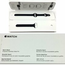 【現状販売】【初期化済】Apple Watch SE 第2世代 MNJT3J/A A2722 40mm ミッドナイト アルミ スポーツバンド ブラック スマートウォッチ_画像8