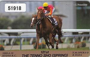 51918*121 times heaven .. spring victory horse tea M opera o- horse racing telephone card *