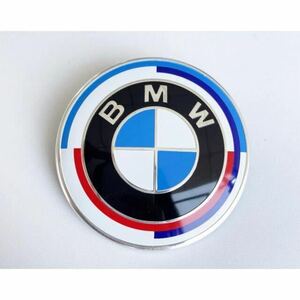 BMW 50th エンブレム ボンネット 82mm 新型 50周年 M クラシック E36E64E60E61E65E66E70