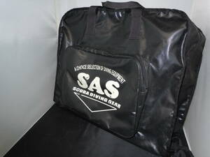 ◆SAS　SCUBA DIVING GEAR　ダイビングバッグ　約55ｃｍ×52.5ｃｍ×17.5ｃｍ※ジャンク■８０