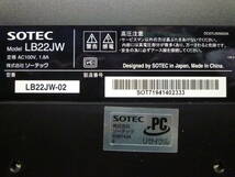 ▼22型ワイド液晶モニター ソーテック SOTEC LB22JW-02 HDMI VGA端子対応 2007年発売 ※ジャンク品 ■140_画像5