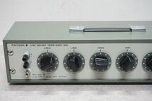 [SK] [T166912] YOKOGAWA 横河電機 2786 ダイヤル可変抵抗器 DECADE RESISTANCE BOX_画像3