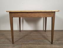 フランス アンティーク 木製　テーブル ディスプレー　店舗什器_画像2
