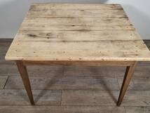 フランス アンティーク 木製　テーブル ディスプレー　店舗什器_画像7