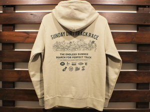 新品 XLサイズ TES エンドレスサマー オールスター ビーチレース パーカ ベージュ The Endless Summer ALL STAR BEACH RACE SWEAT PARKA