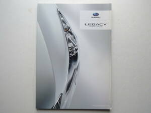 [ catalog only ] Legacy Touring Wagon 5 generation BR series previous term A type 2009 year thickness .67P Subaru catalog * beautiful goods 