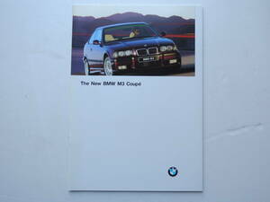 【カタログのみ】 BMW M3 2代目 E36 後期 1997年 厚口23P＋諸元表 BMW カタログ 日本語版 ★美品