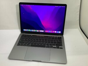 １円スタート！！ Apple MacBook Pro A2338 (13-inch,M1, 2020) スペースグレイ 中国語(ピンイン)キーボード [Nmc]