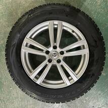 18B1 ☆ムラーノ等に☆ホイール付　スタッドレス　4本セット　235/65R18 　ブリザック　PCD114　7.5Ｊ　_画像2