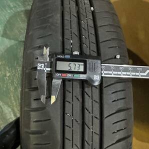 ☆最終値下げ☆14A3☆ダイハツ ホイールカバー付 155/65R14  2018年製 ダンロップ ホイール付き4本セットの画像8