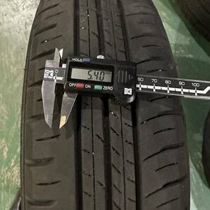 ☆最終値下げ☆14A3☆ダイハツ ホイールカバー付 155/65R14  2018年製 ダンロップ ホイール付き4本セットの画像6