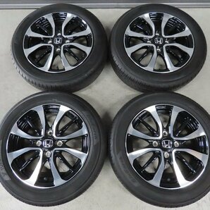 超バリ溝 ホンダ N-BOX カスタム 155/65R14 純正 JF3 JF4 ヨコハマ ブルーアース 4.5J +40 PCD100 4穴 14インチ ガリ傷無しの画像1