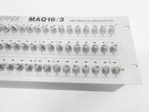 02 67-581669-10 △ [Y] DOEPFER MAQ 16/3 MIDI ANALOG SEQUENCER モジュラー 旭67_画像3