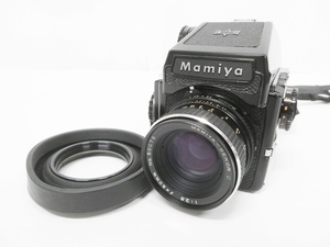 02 69-583093-28 [Y] Mamiya マミヤ M645 中判 フィルム カメラ レンズ MAMIYA-SEKOR C 1:2.8 f=80㎜ 旭69