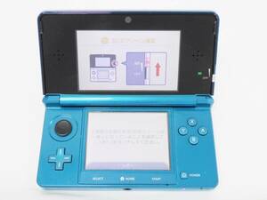 01 07-582979-28 [Y] Nintendo 任天堂 3DS CTR-001 本体 ゲーム 札07