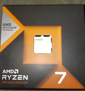 ★☆Ryzen 7 7800X3D AM5 4.2GHz Boost 5.0GHz 8C16T L3 96MB TDP 120W 新品未開封☆★