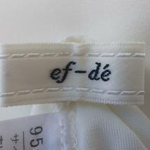 ef-de エフデ 15 2XL ホワイト 白色 トップス レディース 大きめ_画像5