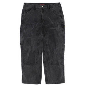 Supreme - Double Knee Corduroy Painter Pant　黒W34　シュプリーム - ダブル ニー コーデュロイ ペインター パンツ　2021SS