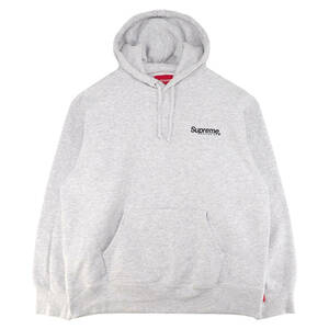 Supreme - Worldwide Hooded Sweatshirt　灰色L　シュプリーム - ワールドワイド フーデッド スウェットシャツ　2023SS