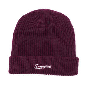 Supreme - Loose Gauge Beanie　紫　シュプリーム - ルーズ ゲージ ビーニー　2021FW