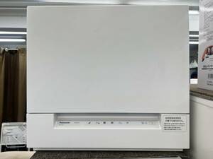 ★2022年製・美品★Panasonic/パナソニック【 食器洗い乾燥機 スリムサイズ 食器24点・4人分（取説付き）】NP-TSK1-W