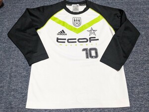 アディダス adidas 長袖 プラクティスシャツ 140 キッズ 子ども サッカー フットサル