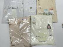 ★未使用品 婦人 レディース 肌着 L まとめ売り ソフトカップ付ノースリーブ Tシャツ他 女性 インナー 下着 W1101●2_画像1