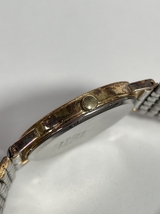 ● コレクター必見 SEIKO セイコー メンズ 腕時計 クオーツ ゴールド色 男性 小物 ファッション 飾り コレクション tk221_画像3