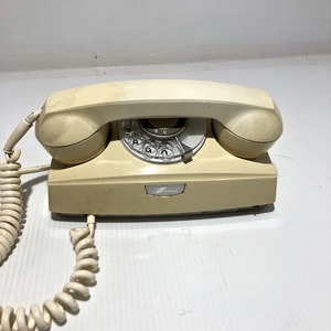  Iwatsu Electric corporation small size A1 telephone machine NTR3101 retro antique dial type Showa Retro 