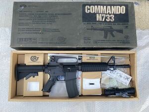 COMMANDO コマンド M733 電動ガン M16A2 COLT TOKYO MARUI 東京 マルイ コルト　現状品