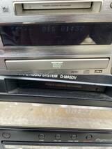 DENON デノン D-MA5DV D-MS5DV アンプ　DVD MD CD コンポ　ジャンク　_画像2