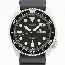 ■ 1円～ 正規 中古 ■ セイコー SEIKO ■ クオーツ プロフェッショナルダイバー SSBT048 ■ 7C43 7010 ヴィンテージ ブラック ダイバーズ_画像1