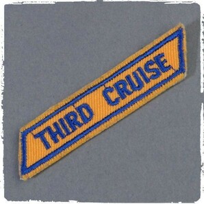 CL46 THIRD CRUISE ワッペン パッチ ロゴ エンブレム 輸入雑貨の画像1
