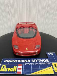 KI3 1円から 【使用品】PININFARINA MYTHOS Powered by Ferrari 1991 SCALA1/18 フェラーリ レッド 自動車 ミニカー 箱無