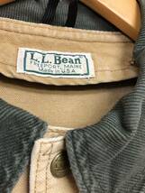 90s年代 L.L.Bean エルエルビーン ハンティングジャケット オリジナルフィールドコート　BOYS 大人S USA製 ビンテージ_画像8