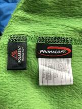 FA12 patagonia ナノパフハイブリッドジャケット　M R2フリース　primaloft ナイロン　アウトドア 水色　黄緑　オレンジ　廃盤モデル_画像8