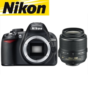 ニコン Nikon D3100 AF-S 18-55mm VR 標準 レンズセット 手振れ補正 デジタル一眼レフ カメラ 中古