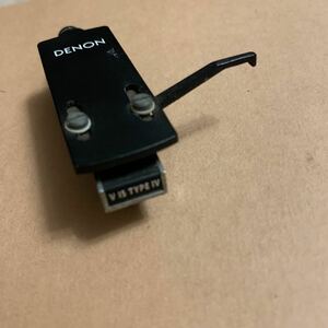 MMカートリッジ／SHURE ／V15typeⅣ／音出未確認／名器／針なし／DENON ヘッドシェル 付／タイプ4