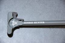 CHARGING HANDLE BIO HAZARD ZOMBIE HUNTER ゾンビ ハンター チャージングハンドル バイオハザード M16, AR, XM, Ｍ4, HK 実銃用 送料無料_画像3