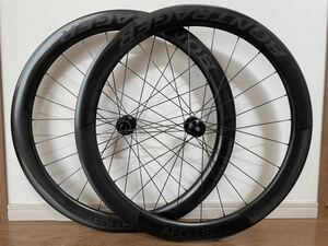 【送料無料】TREK トレック BONTRAGER ボントレガー Aeolus RSL 51 前後セット TLR ディスク ロード ホイール 中古美品 