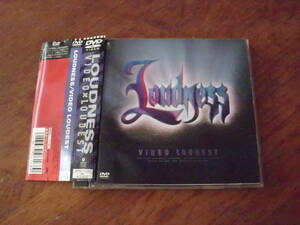 LOUDNESS/VIDEO LOUDEST 帯付き