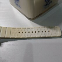 adidas アディダス SANTIAGO サンティアゴ メンズ腕時計 ラバーベルト　クオーツ　白　ホワイト　ADH2918 _画像10