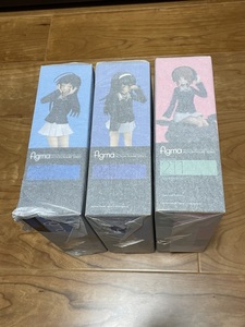 グッドスマイルカンパニー　figma ガールズ&パンツァー　西住みほ・秋山優花里・武部沙織・五十鈴華・冷泉麻子　未開封フィギュア