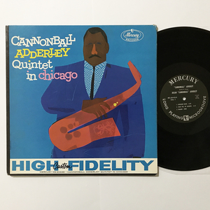 US ORIG LP■Cannonball Adderley / John Coltrane■Quintet In Chicago■Mercury アメリカ盤 オリジナル モノラル【試聴できます】