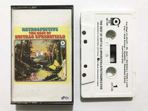 ■カセットテープ■バッファロー・スプリングフィールド Buffalo Springfield『Retrospective』ベスト盤 Neil Young■送料185円