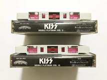 ■カセットテープ■キッス Kiss『Double Platinum Vol. I & II』ベスト盤 2本セット■同梱8本まで送料185円_画像3
